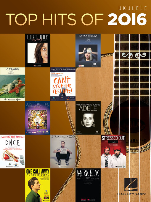 Cover image for Top Hits of 2016 for Ukulele